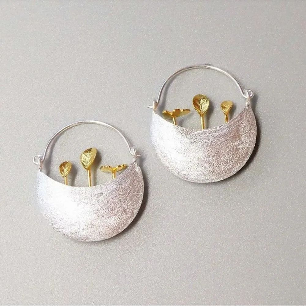 Boho hoop earrings N1258